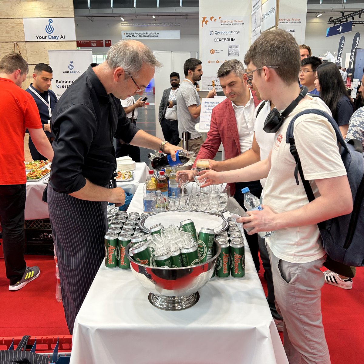 automaticafair's tweet image. Day 3 Wrap-up at #automatica! 🚀✨

Tomorrow marks the #FinalDay of #automatica23. Don&apos;t miss out! Thank you to everyone who made day three an unforgettable experience.