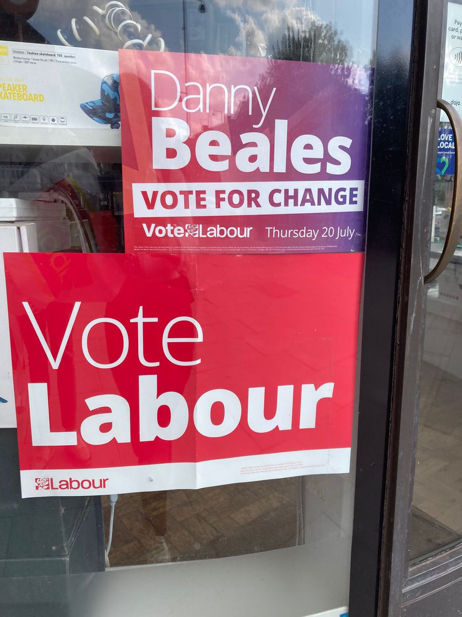 sarahsackman's tweet photo. Had a real blast campaigning in Uxbridge with @RNBlake for @DannyBeales - he’s gonna make one hell of an MP! https://t.co/cpAHB61Znl