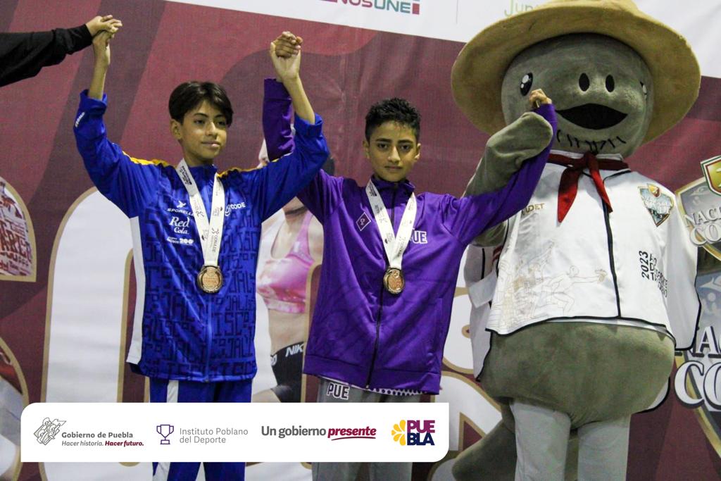 DeporteGobPue's tweet photo. #Taekwondo🔥| Isaac González Vega con todo el #PoderPoblano gana medalla de bronce en los #NacionalesCONADE2023 🥉💪🏻. https://t.co/OsqpC3hwFa