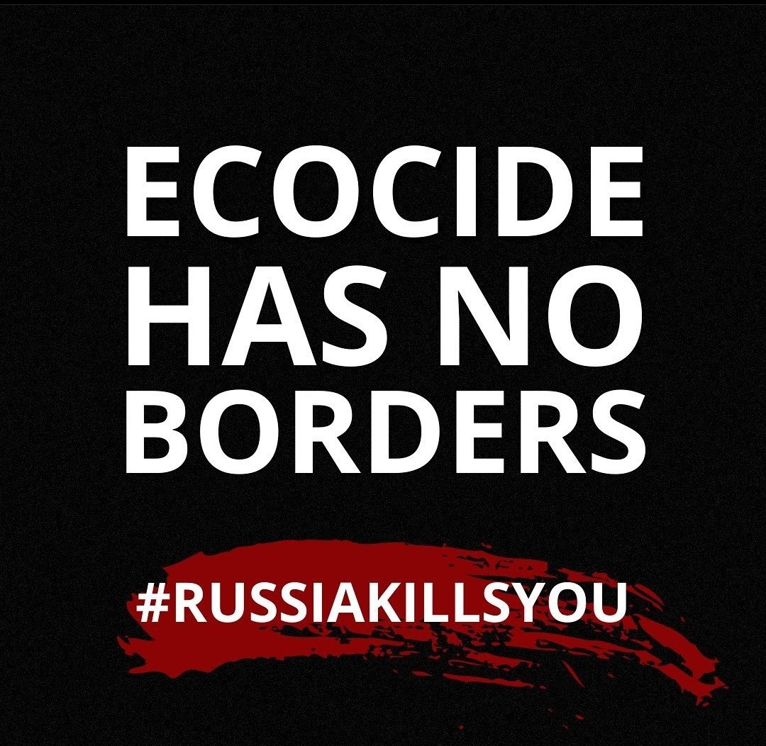 @ZelenskyyUa #StopEcocideUkraine 
#StandWithUkraine️ 🇺🇦