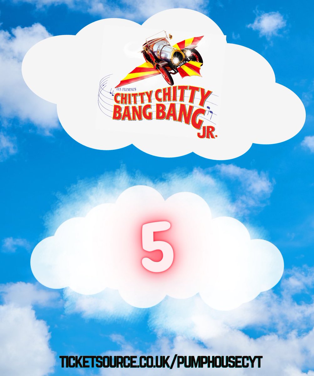 pumphousecyt's tweet photo. 🎟️🎶Oh Chitty, You Chitty, Pretty Chitty Bang Bang, have you got your tickets 🎟️? What why not? 🎶🎟️
Just five 5️⃣days to goooo!

➡️https://t.co/YKezNWFD0h ⬅️

#musicaltheatre #theatre #amateurtheatre #chittychittybangbang #watford https://t.co/MyS1DwRcbj