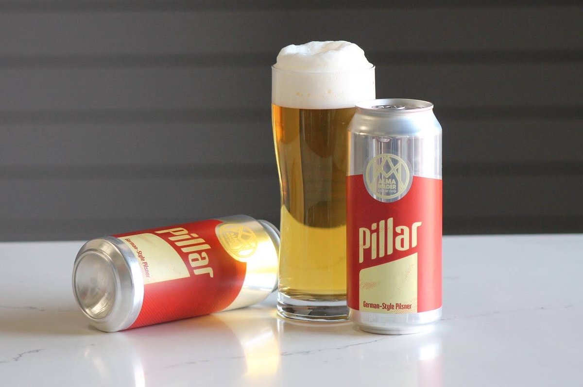 New this week:

PACIFIC PORTAL // West Coast IPA 
OR grown Strata and Comet &amp; WA grown Citra, Mosaic, Simcoe. Ruby red grapefruit and blood orange. 

PILLAR // German Pilsner 
All German pilsner malt and Hallertau hops. Inspired by the traditional pilsners of Southern Germany.