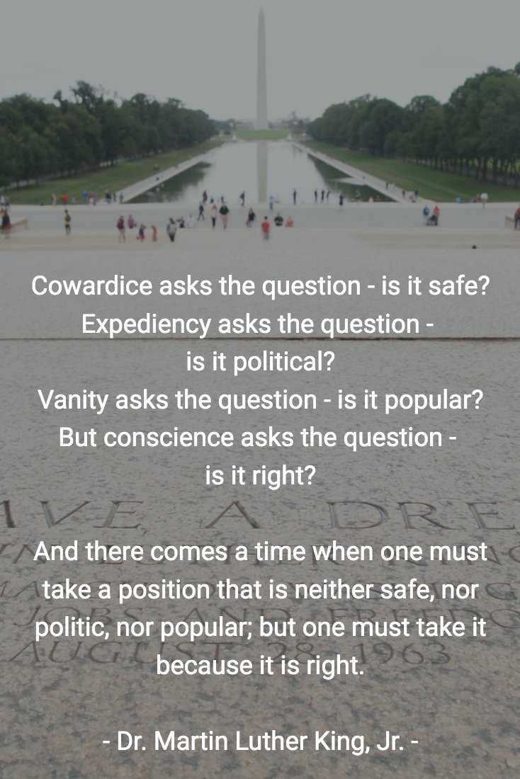 LandoFree's tweet image. #WhatisRight #MLK