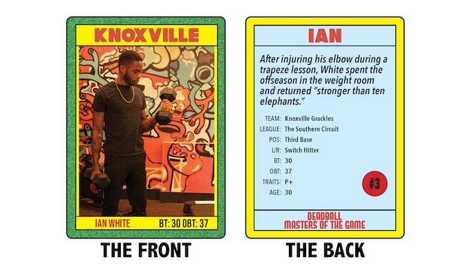 If you want your face (or that of a loved one...or a fictional character) on one of these badass custom baseball cards, it costs $20 and you've got exactly an hour to make it happen.

kickstarter.com/projects/wmake…