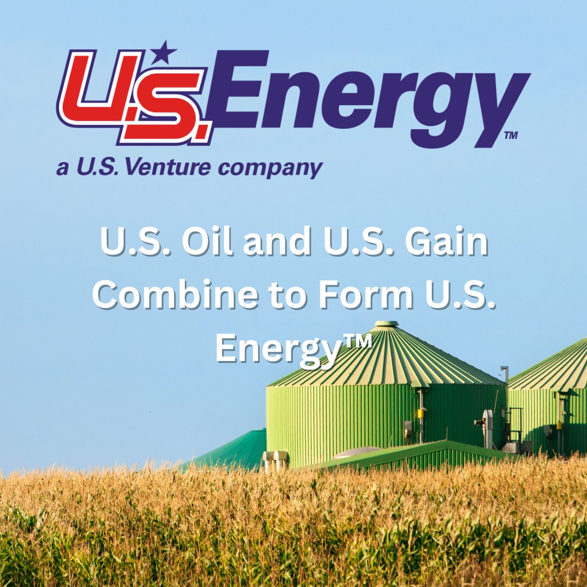 BiogasWorld on Twitter "PressRelease U.S. Oil and U.S. Gain