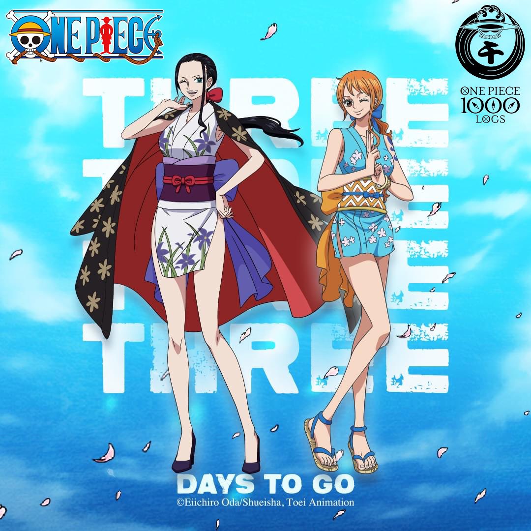 One piece episode 1000 broadcast date! : r/OnePiece