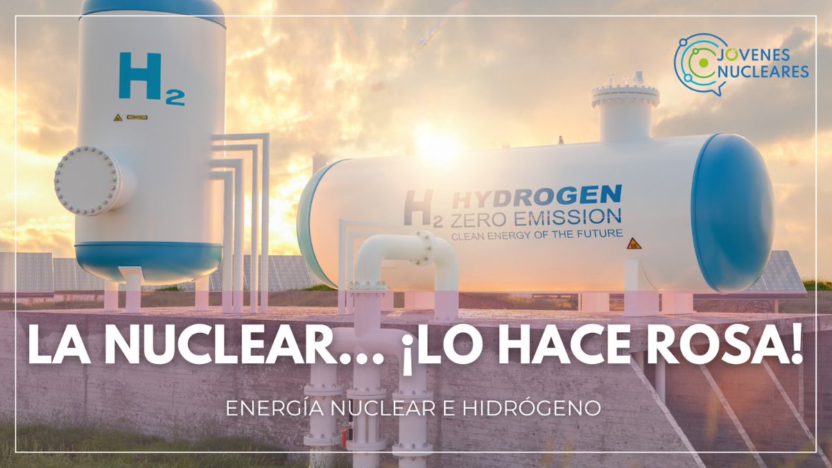 jjnucleares's tweet photo. ¡Buenas tardes amiguetes nucleares!
Hoy volvemos con otro hilo chulísimo sobre energía nuclear e hidrógeno... ¡Rosa! 
Si quieres saber cual es la interesante relación que hay entre el hidrógeno y la energía nuclear, ¡sigue leyendo! 🧐 https://t.co/4xGq90BPZB
