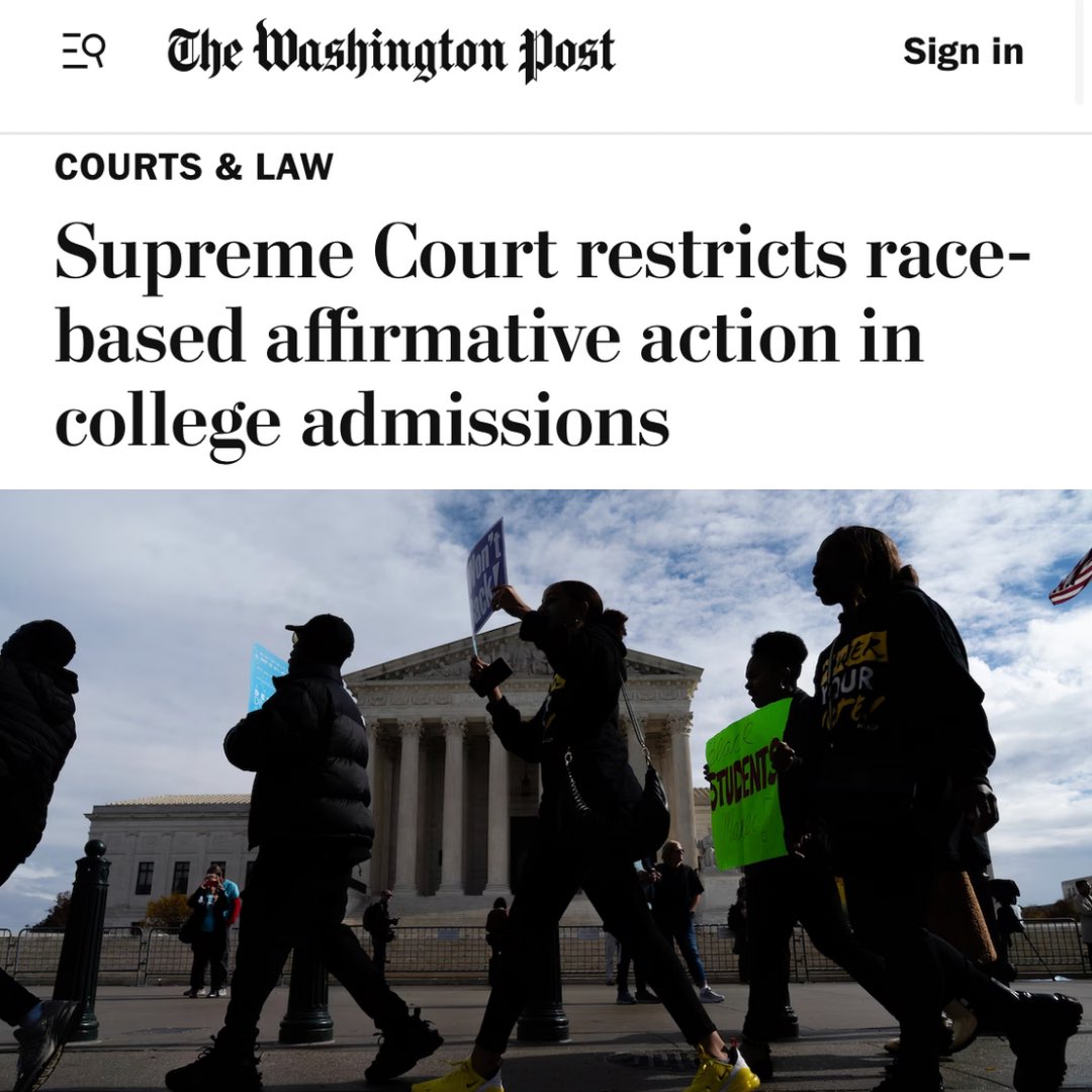 This #SCOTUS decision wasn’t about strictly interpreting the constitution, it was about control. It was about reestablishing power. This is the backlash. This is the pendulum. This is America.