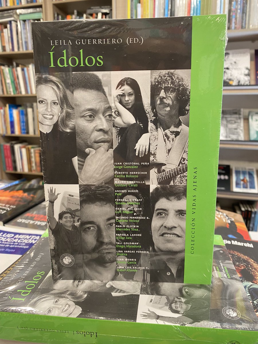 La última publicación editada por <a href="/leilaguerriero2/">Leila Guerriero</a> reúne trece semblanzas biográficas de la misma cantidad de personajes con notoria popularidad. #Idolos por <a href="/UdpEdiciones/">Ediciones UDP</a> ya está disponible en el forestal y también online en nuestro sitio espacioforestal.cl con despachos.