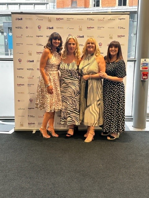 Last night our #WomenIntoHomebuilding programme was 'Highly Commended' in the @WIConstruction celebration awards 'Partnership with Purpose category 🎉 We're really proud of this initiative!👏