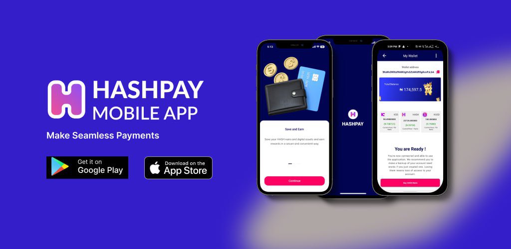 HashPay: Pay Seamlessly™️, Nigeria’s First Private Naira stablecoin app for payments and NFTs is now also released on App store (Nigeria market only) Receive and pay in HASH Naira and avoid reversals, network downtimes and STRESS forever🎉. Instant and Seamless payments. Built