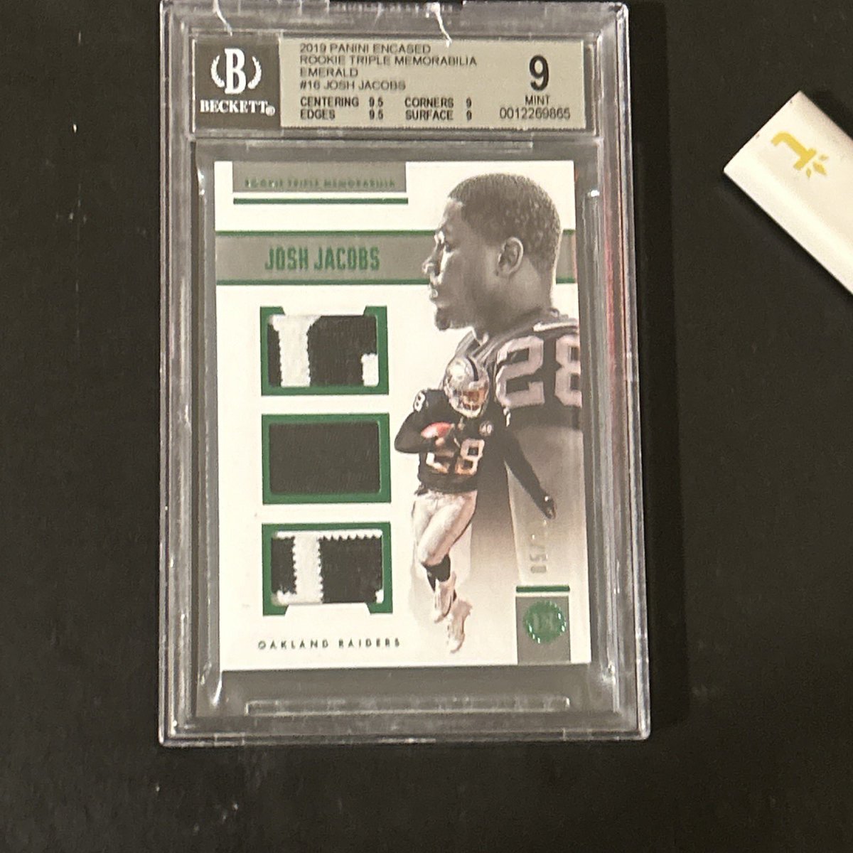 GoberDanny's tweet image. @HobbyCONNECT 

#joshjacobs #triplepatch