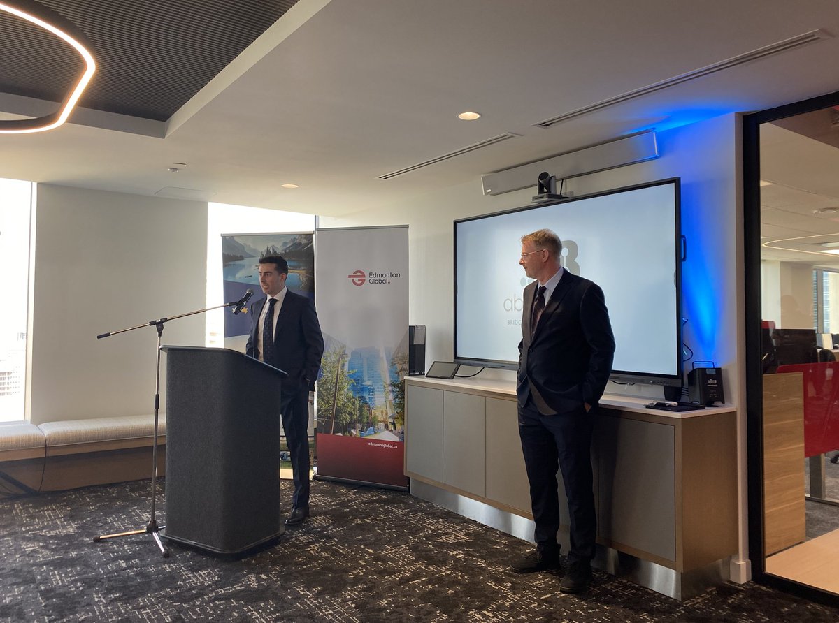 EdmontonGlobal's tweet photo. Today @Abacusbioglobal announced its final investment decision to expand its business into Edmonton. This is significant for Alberta's food and agriculture sector. Welcome! #ABagriculture #agriscience https://t.co/7Exe5fcpkm #abag #edmontonregion https://t.co/CTJ9AueRYG