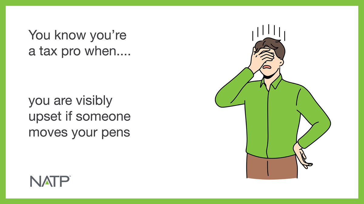 NATPTAX's tweet image. Not the pens!!!! #taxtwitter #taxhumor