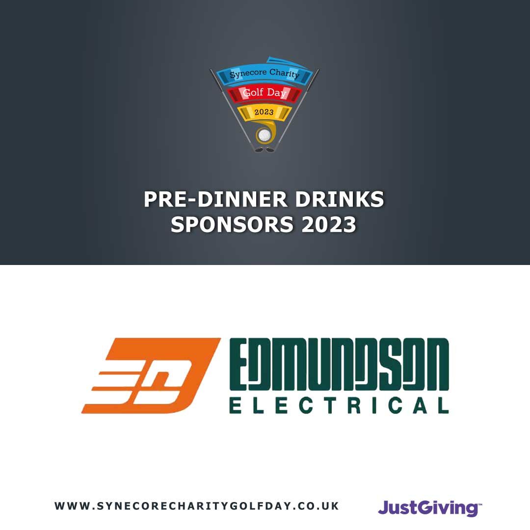 Please raise a glass 🥂 to @EdmundsonElectrical for sponsoring the pre-dinner drinks at this year's Synecore Charity Golf Day. There's a few spaces left. Book now to secure your team. 🔗 synecorecharitygolfday.co.uk 🗓️ 21 July 2023 🚌 @VarietyGolf. #charity #golf