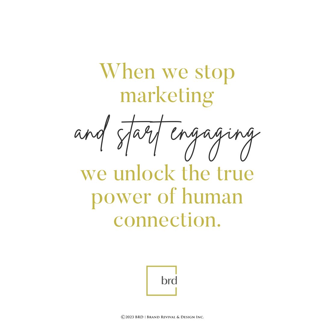 brd_agency's tweet photo. True marketing = genuine care for your clients' mission.

✅Shift from marketing to genuine engagement,
✅ Unlock the power of human connection,
✅ Propel your brand to new heights.

Let's foster authentic connections, understand needs, and make a lasting impact. #Engagement https://t.co/iRTCxUP87K