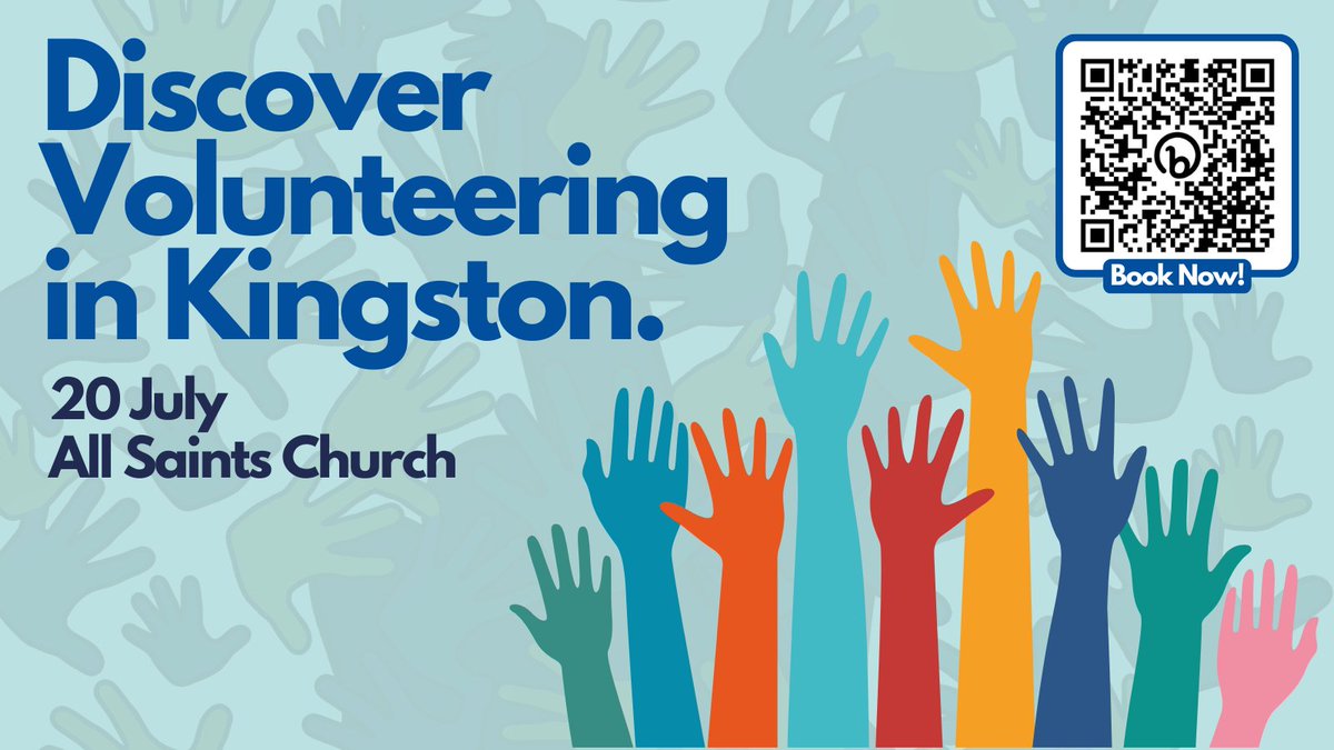 Are you interested in volunteering, but just don't know where to start?

Join us at All Saints Church on 20 July and meet the people offering amazing volunteering opportunities on your doorstep!

Book now and find a role that suits you: bit.ly/DiscoverVolunt…