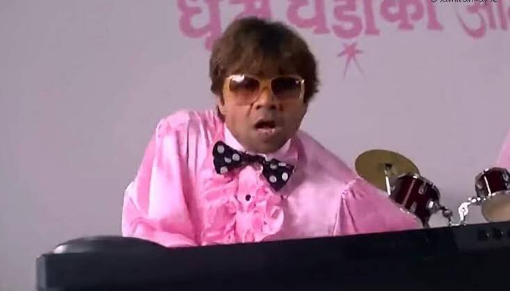 Pappu promoting #Barbie at dhoom dhadaka orchestra.