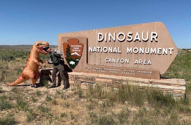It’s not the heat that gets you, it’s the dinosaurs. 🦖