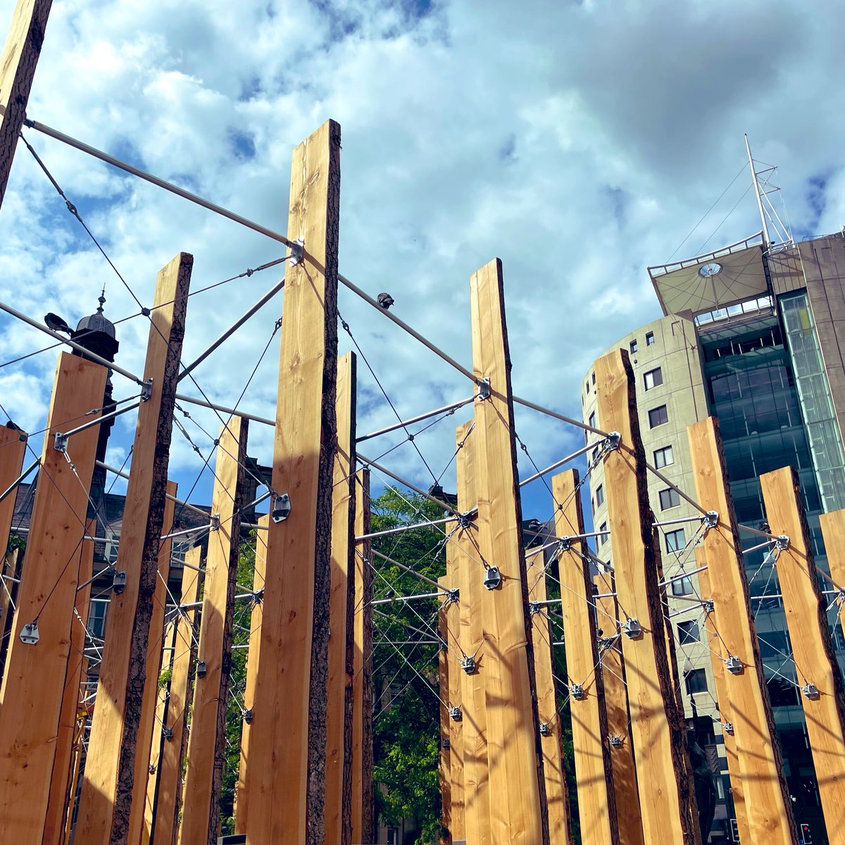 Glad to be able to check out Making A Stand this afternoon and a brief tour sharing the details of the installation. Gives you a reason to visit City Square while it’s a roadworks nightmare! Check it out 😊 @LEEDS_2023 #Leeds2023