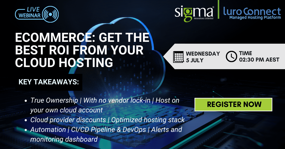 rmagesh87's tweet photo. 🌐 Don't miss our exclusive webinar on "eCommerce: Get the best ROI from your Cloud Hosting."

⏰ Join us on July 05, 2023, at 2:30 PM AEST, and get expert advice from industry leaders on how to supercharge your eCommerce store performance and boost the ROI on your … https://t.co/6bn8xuTAm7