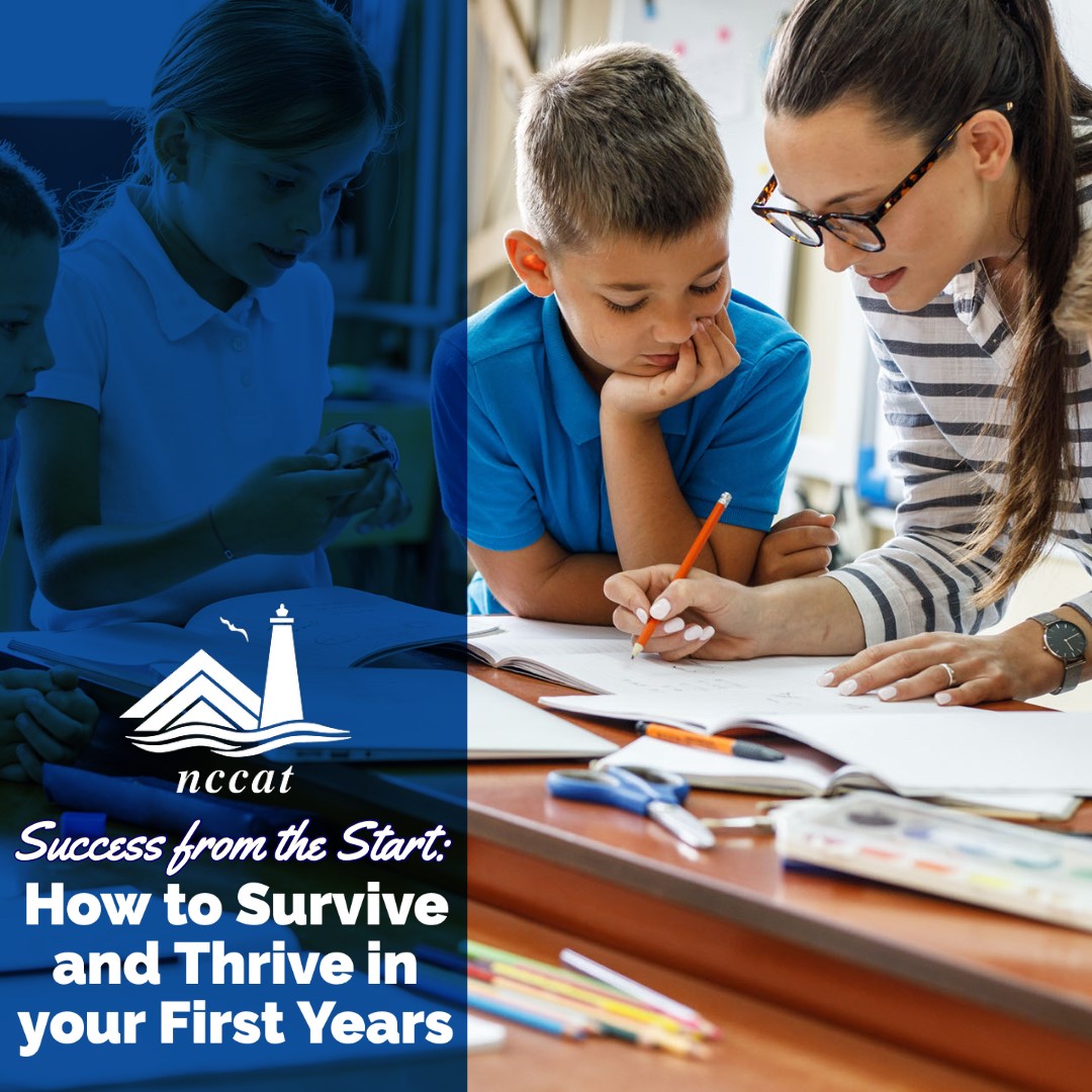 NCCATNews's tweet photo. #NCCAT - Success from the Start: How to Survive and Thrive in your First Years.  Within this seminar, teachers will identify their most immediate needs for their classrooms, and time will be spent exploring solutions to those needs.
To apply visit - https://t.co/28MWK4jm9V https://t.co/4BFNtErxEP