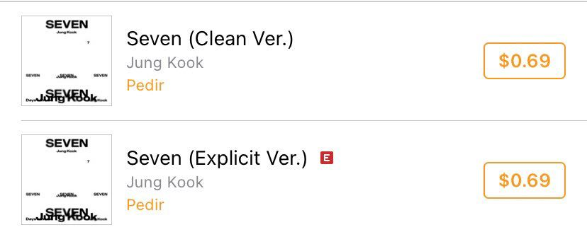 wesarangbts's tweet photo. — Al parecer tendremos dos versiones de SEVEN: Clean Ver (versión limpia) y Versión Explicita 🔥

JJK1 IS COMING 
JUNGKOOK IS COMING SOON 
SEVEN IS COMING https://t.co/4TZbDtXo3y