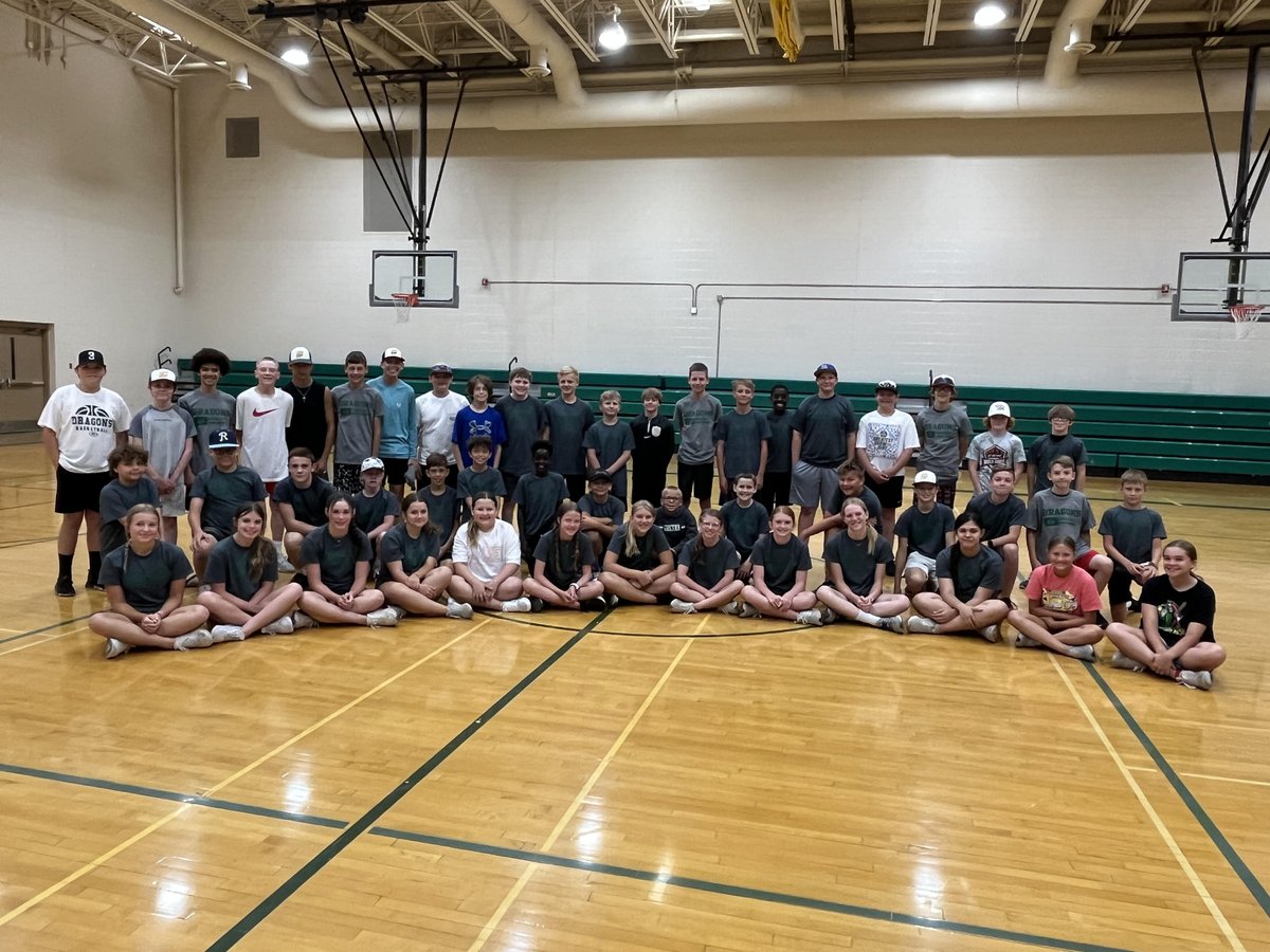 S/O to our Middle School Weights kids who worked hard over the summer, ending with a fun dodgeball day today and a message from former Dragons <a href="/JoeRoll12/">Joe Roll</a> <a href="/StuhrEthan/">Ethan Stuhr</a> <a href="/TBoganowski/">Tyson Boganowski</a>.  They had a blast taking down the coaches and former players today!