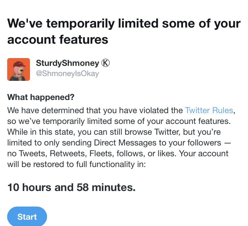 Block9Bears's tweet photo. Our Block 9 Brother @ShmoneyIsOkay has been put in twitter jail for standing up to racism last night. #FreeShmoney https://t.co/U8Flt4adn7