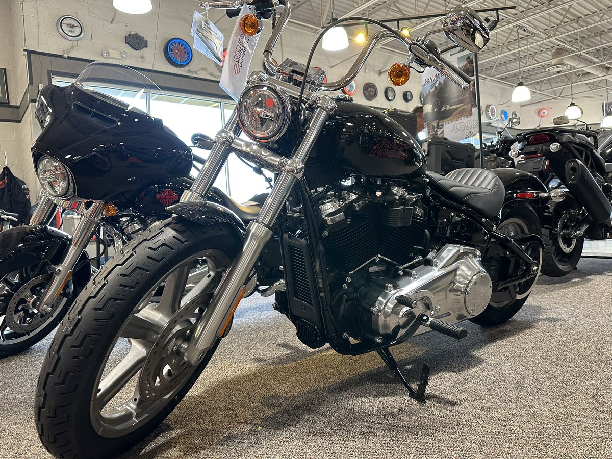Warren_HD's tweet photo. 2023 Softail Standard: Raw, stripped-down bobber style. A blank canvas for ultimate customization. #Softail #HarleyDavidson https://t.co/bm8S06Ixbz