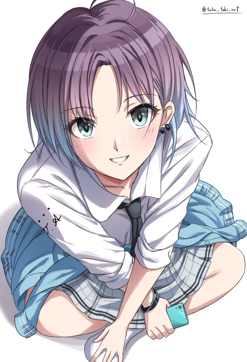 杜野凛世 「#上半期の4枚を選んでみる  PC修理も無事終わったのでボチボチイラストアップ再」|たか月Pのイラスト