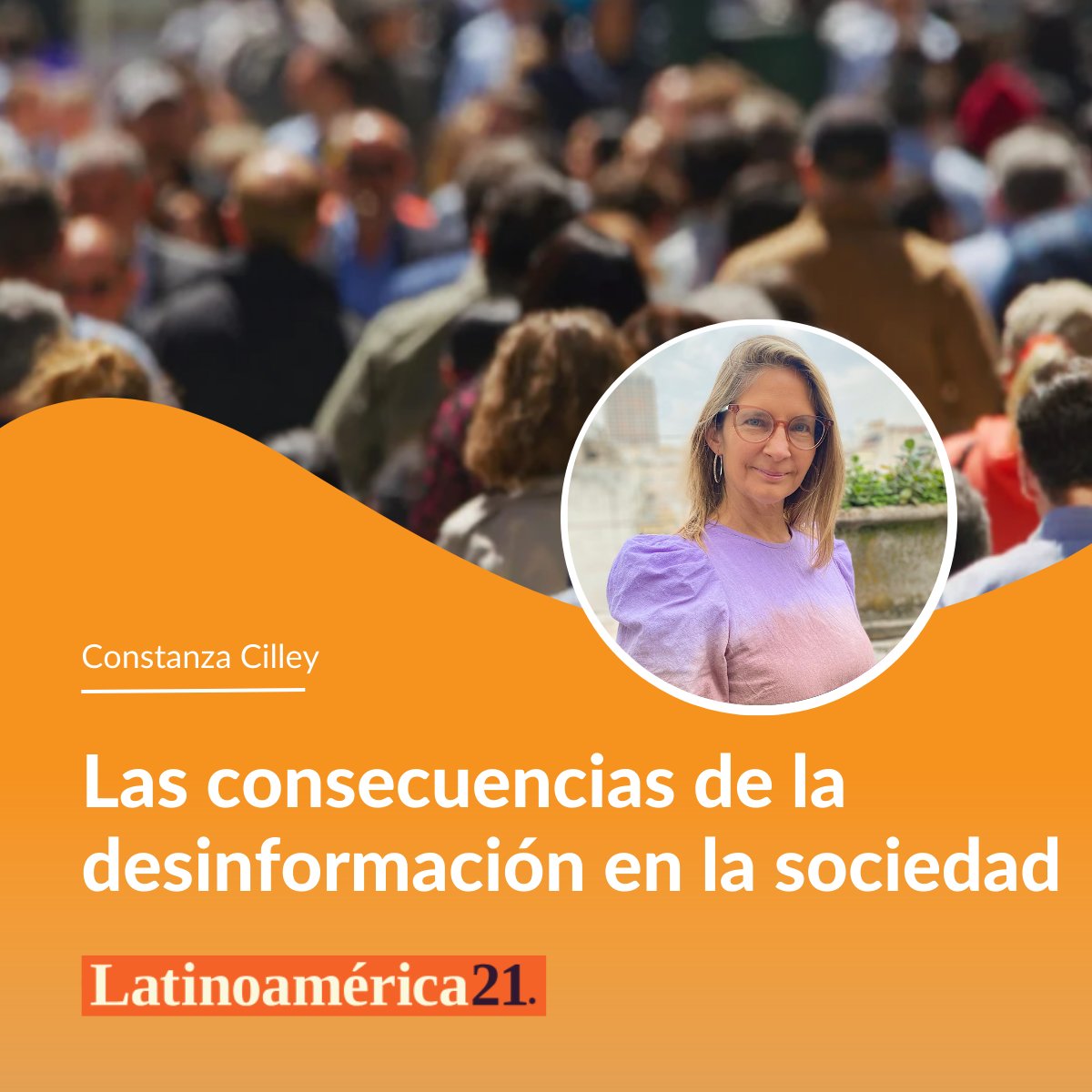 VoicesResearch's tweet photo. 👉EL DESAFÍO DE LA DESINFORMACIÓN EN LA ERA DIGITAL
Los invitamos a leer el artículo de Constanza Cilley para @Latinoamerica21, en el que analiza los emergentes de un estudio de opinión realizado por Voices junto a @WIN_mrop Latinoamérica https://t.co/yE0wWpUNI5
@WaporLatam https://t.co/GFiENs462M