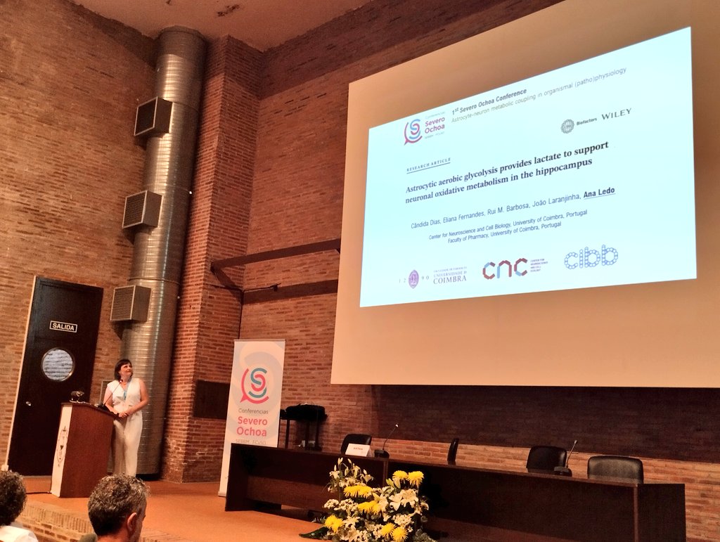 Marina García Macia (@juanaloca2002) on Twitter photo Ana Ledo from <a href="/cnc_uc/">Center for Neuroscience and Cell Biology</a> is presenting now #ISOConference <a href="/SEBBM_es/">SEBBM</a> <a href="/FFarmaciaUSAL/">Facultad Farmacia</a> Ana Ledo from <a href="/cnc_uc/">Center for Neuroscience and Cell Biology</a> is presenting now #ISOConference <a href="/SEBBM_es/">SEBBM</a> <a href="/FFarmaciaUSAL/">Facultad Farmacia</a>