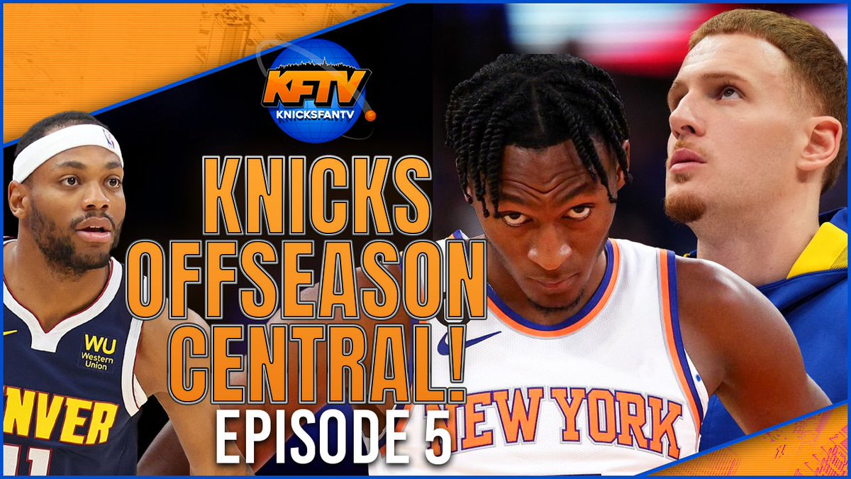 We'll be live at 3:15pm EST for another Knicks Offseason Central. Today will be a mailbag episode. Drop your questions below!