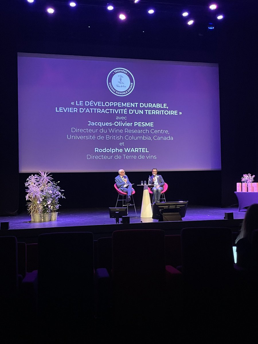 Top départ pour l’événement attendu des Trophées Cognac Vignoble Engagé. Aujourd’hui nous allons mettre des visages sur la transition environnementale du #Cognac avec la complicité de <a href="/TerredeVins/">Terre de Vins</a> #TCVE23 #environnement