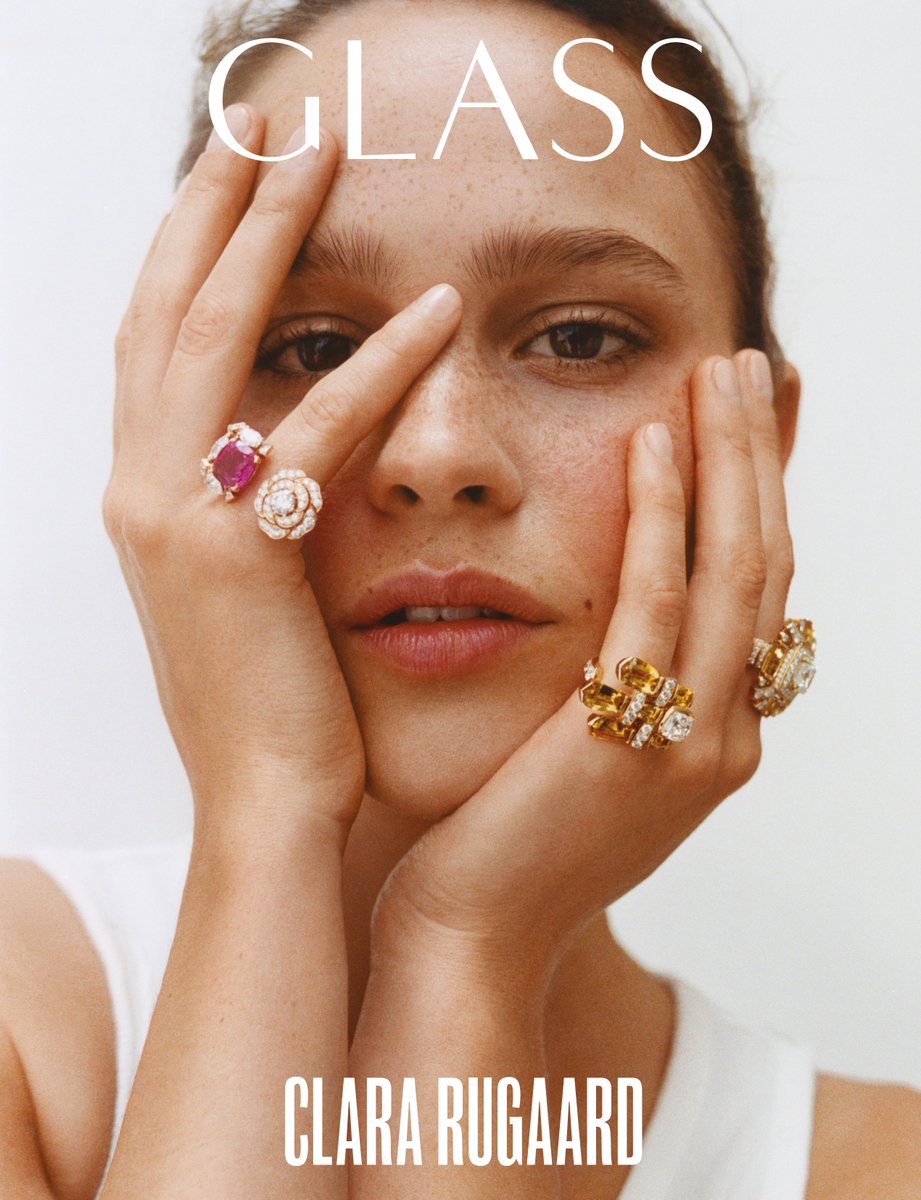 Walker of worlds, sucker for a sci-fi, and star of the highly anticipated #BlackMirrorS6 , #ClaraRugaard is the actor taking the industry by storm. We are honoured to have her on the cover of the summer issue of #Glass, out Monday. 
Head to our stockists page or app to purchase.