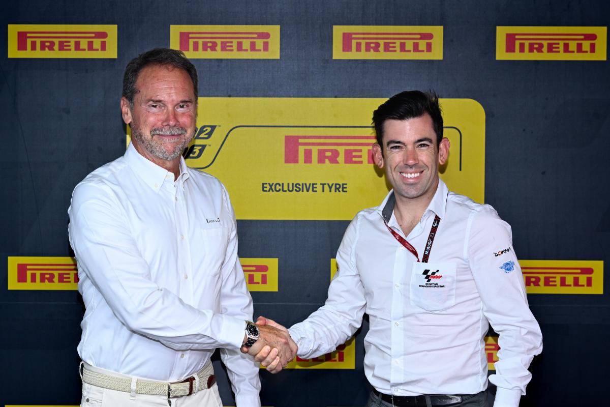 Pirelli will replace Dunlop as the Moto2 and Moto3 tyre supplier from the 2024 season! 

#MotoGP