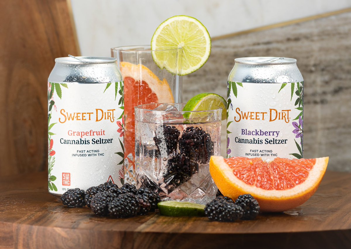 SweetDirtME's tweet photo. Headed upta camp this weekend? Crack open a cold one with our fast-acting seltzers.

#summervacation #uptacamp #seltzers #nohangover #sweetdirt #maine #bestofmaine https://t.co/s1X9xPtY8m