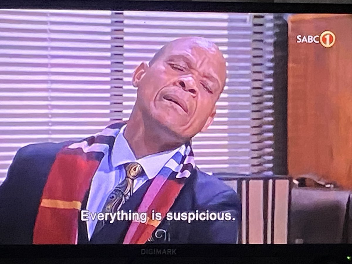 Mnr_Maweni's tweet photo. Plot twist 

What are chances that this man is the serial killer? #SkeemSaam https://t.co/FIOda9wxUH