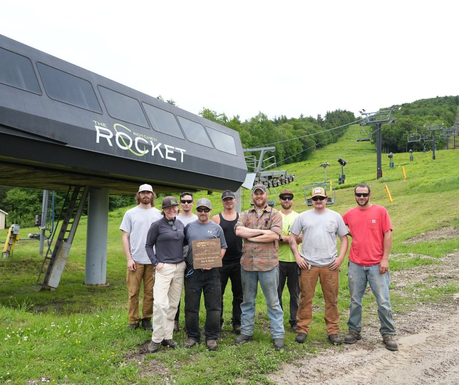 We love when awards make it back to their home teams! <a href="/CROTCHED_MTN/">Crotched Mountain</a> won the 2023 Award for Best Use of Social Media with their homegrown &amp; hilarious video series. Congrats again &amp; thanks for the social-savvy hardware pic,  <a href="/CROTCHED_MTN/">Crotched Mountain</a> 🏆👏  Read more @ nsaa.org/awards🔗