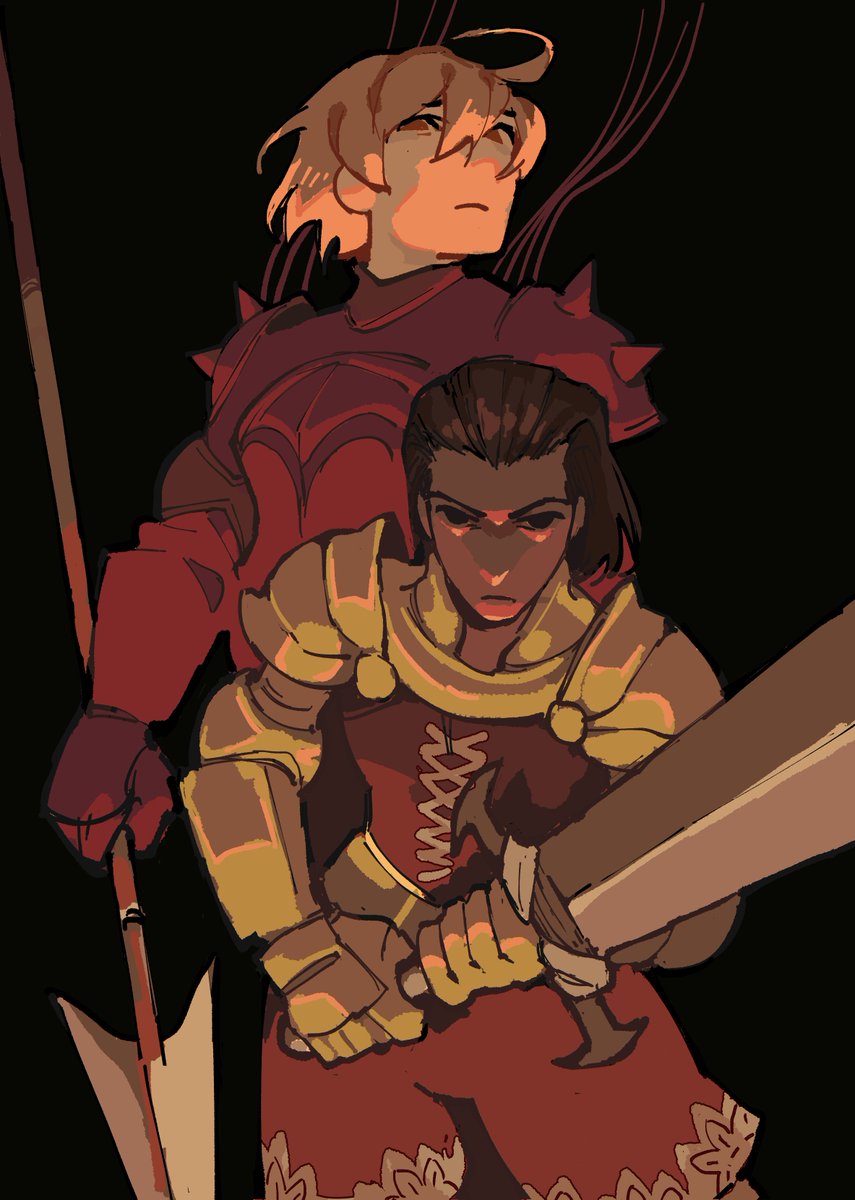 ramza &amp; delita (ff tactics)