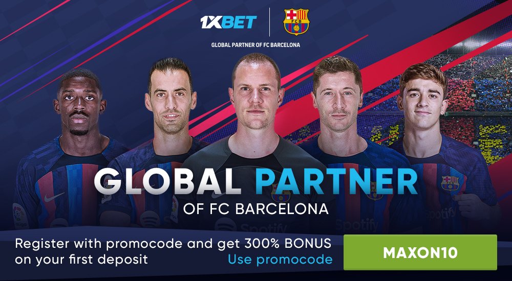 Do you have a 1xbet account?
Join today to enjoy;
✅High odds. 

✅Wide range of markets

✅Fast payouts.

✅Free mpesa deposit 

Get a 200% BONUS now! 
Register > clcr.me/99vmHQ
Promocode: MAXON10

Mason Mount Manchester United #RwandaVsKenya Davido Eric Omondi Bitok