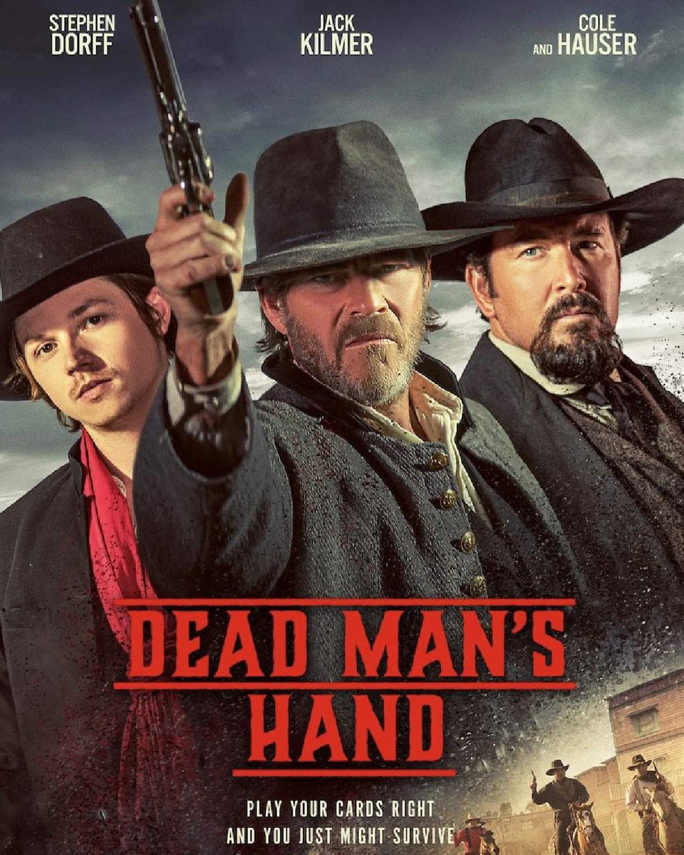 imcorinnemec's tweet photo. #DEADMANSHAND based on @jakeminor bros #graphicnovel #NoRestForTheWicked #published by @SourcePtPress #writtenby #BrianSkiba &amp; #CorinNemec 💥  A @Skibavision #film @Lionsgate &amp; #grindstone #release 🧨

#July7 #western #action #adventure #revenge #romance
https://t.co/pjZN3eSK61 https://t.co/sJwwVkmtmA