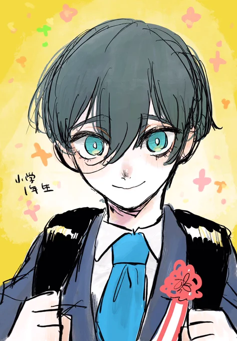 練習落書き 1年生凛ちゃん