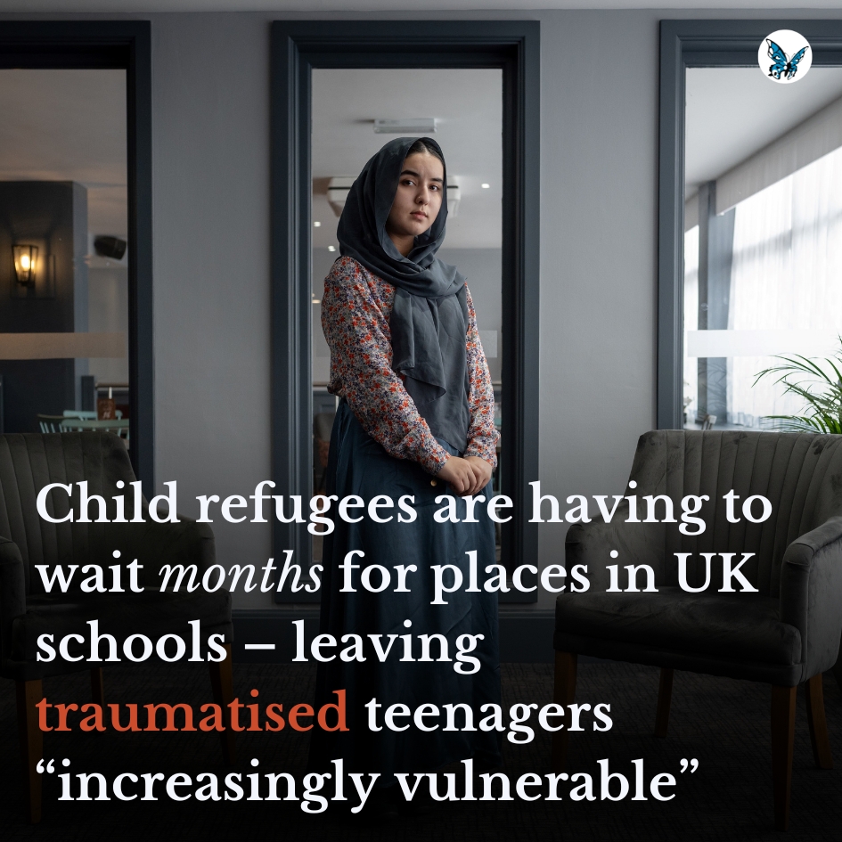 🎯 The UK aims to find education access to child refugees and asylum seekers within 20 school days.

❌ There is no evidence of it ever being achieved.

Find out more 👇
opendemocracy.net/en/child-refug…