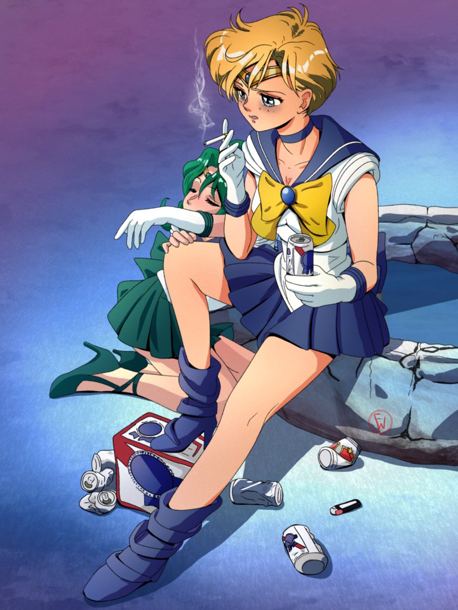 fritzwilliedraw's tweet photo. If anyone would like to use the face of my latest Sailor Uranus piece as a portrait here's a square pfp you can use! I also uploaded both Salty Sailor pieces to my INPRNT store if anyone wanted them as posters!
https://t.co/Jh9hBxU5aq
Thanks again to @faetrouble for the inspire https://t.co/1KBfYUrMaM