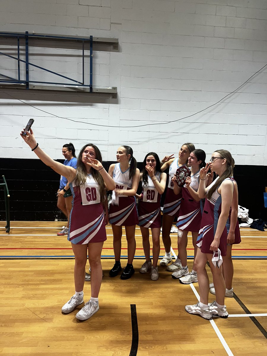 ActiveSchAngus's tweet image. ⭐️ ⭐️ ⭐️ Congratulations @ForAcad S3 Netball girls on their win against Monifieth HS, securing their top spot in the Angus Schools Netball League!!Delighted to present the girls with their shield &amp;amp; looking forward to next season 🏐 🏆 #Opportunities #ActiveForfar @NetballScotland
