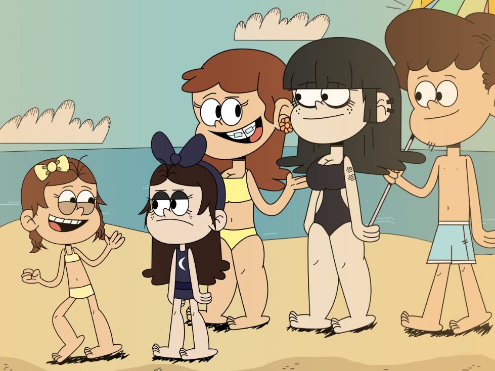 A day at the beach
#TheLoudHouse #TheLoudHousefanart #LuanLoud