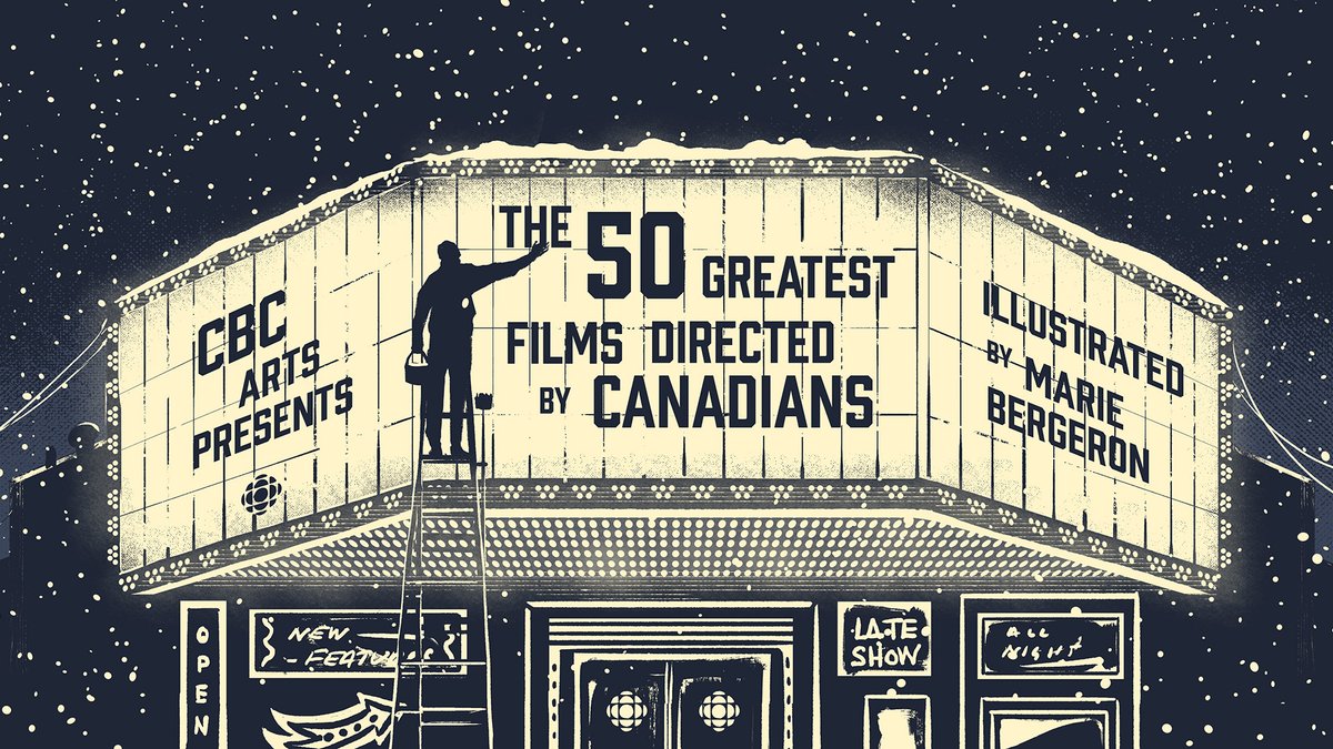 Please take in this *massive* celebration of the 50 Greatest Films Directed by Canadians, as chosen by 84 critics, programmers and journalists. We've been workin' real hard at <a href="/CBCArts/">CBC Arts</a> putting it together, and we really hope you enjoy!

cbc.ca/artsprojects/5…