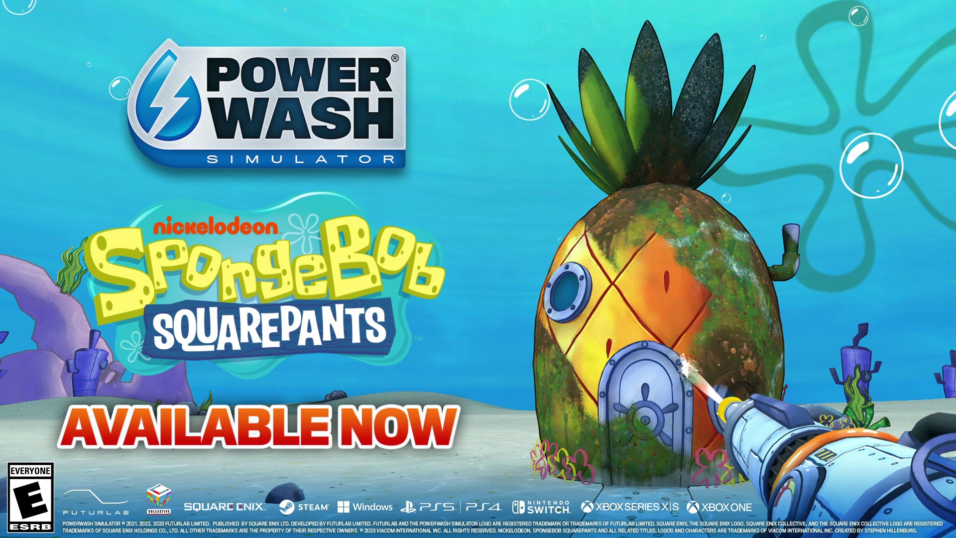 PowerWash Simulator Dives into Bikini Bottom with the SpongeBob SquarePants  Special Pack - Xbox Wire